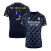 Maglia ufficiale Real Madrid Bellingham 5 Trasferta 2023-24 per Uomo